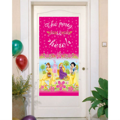 Баннер на дверь &#039;Принцессы Дисней&#039;, 76х152 см, Procos [80464] Баннер на дверь 'Принцессы Дисней', 76х152 см, Procos [80464]
