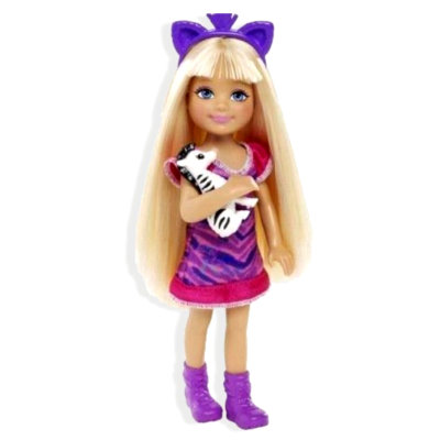Кукла &#039;Челси с зеброй&#039; (Chelsie), Barbie, Mattel [BDG33] Кукла 'Челси с зеброй' (Chelsie), Barbie, Mattel [BDG33]
