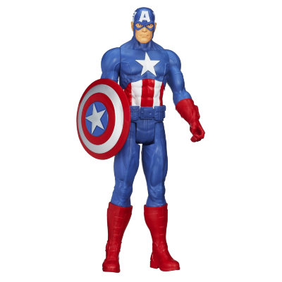 Фигурка &#039;Капитан Америка&#039; 29 см, серия &#039;Титаны&#039;, Avengers, Hasbro [A6700] Фигурка 'Капитан Америка' 29 см, серия 'Титаны', Avengers, Hasbro [A6700]
