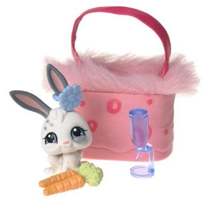 Зверюшка из серии 'Путешествие' - Кролик и сумка, Littlest Pet Shop [50149] Зверюшка из серии 'Путешествие' - Кролик и сумка, Littlest Pet Shop [50149]