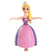 Мини-кукла 'Плавающая принцесса лепестков Рапунцель' (Petal Float Rapunzel), 10 см, из серии 'Принцессы Диснея', Mattel [BDJ61]