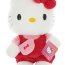 Мягкая игрушка 'Хелло Китти'  (Hello Kitty), в красном, 27 см, Jemini [021498r] - red.JPG