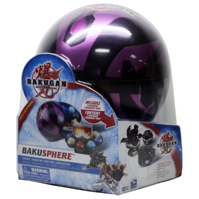 Контейнер-шар для хранения Бакуганов BakuSphere черный + 2 Бакугана и ловушка, Bakugan Battle Brawlers - New Vestroia [28458] Контейнер-шар для хранения Бакуганов BakuSphere черный + 2 Бакугана и ловушка, Bakugan Battle Brawlers - New Vestroia [28458]