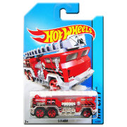 Модель пожарного автомобиля '5 Alarm', красная, HW City, Hot Wheels [BFF94]