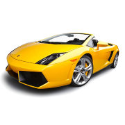 Модель автомобиля Lamborghini Gallardo Spyder, желтая, 1:43, серия City Cruiser, New-Ray [19007-10]