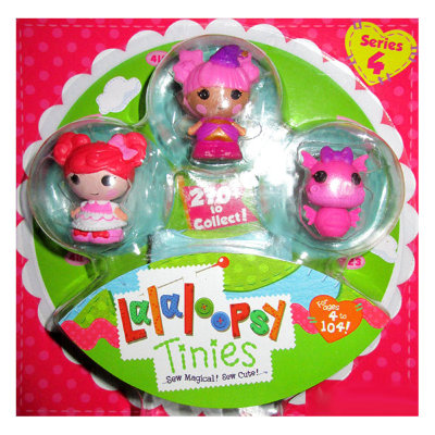 Набор фигурок 'Малютки Лалалупси', 3 шт., серия 4, зеленый, Lalaloopsy Tinies [531517-08] Набор фигурок 'Малютки Лалалупси', 3 шт., серия 4, зеленый, Lalaloopsy Tinies [531517-08]