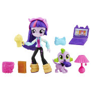 Игровой набор с мини-куклой Twilight Sparkle, 12см, шарнирная, My Little Pony Equestria Girls Minis (Девушки Эквестрии), Hasbro [B6359]
