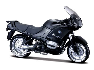 Модель мотоцикла BMW R1150RS, 1:18, черная, Bburago [18-51011] Модель мотоцикла BMW R1150RS, 1:18, черная, Bburago [18-51011]