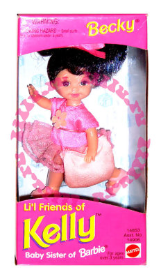 Кукла Бекки из серии &#039;Друзья Келли&#039; (Becky - Lil Friends Of Kelly), Mattel [14853] Кукла Бекки из серии 'Друзья Келли' (Becky - Lil Friends Of Kelly), Mattel [14853]