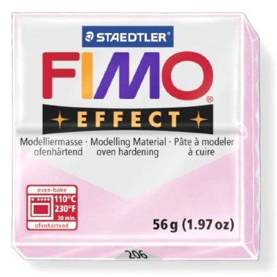 Полимерная глина FIMO Effect Double Rose Quartz, розовый кварц, 56г, FIMO [8020-206] Полимерная глина FIMO Effect Double Rose Quartz, розовый кварц, 56г, FIMO [8020-206]