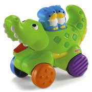 Развивающая игрушка 'Крокодил с птичками' из серии 'Удивительные животные', Fisher Price [N8161]