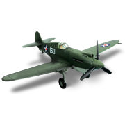 Модель американского бомбардировщика P-40B (Перл Харбор, 1941), 1:72, Forces of Valor, Unimax [85119]