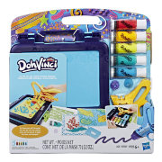 Набор для творчества с жидким пластилином 'Портативная студия' (On The Go Art Studio), Play-Doh DohVinci, Hasbro [E1942]