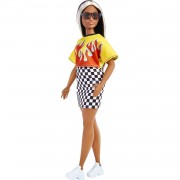 Кукла Барби, пышная (Curvy), #179 из серии 'Мода' (Fashionistas), Barbie, Mattel [HBV13]