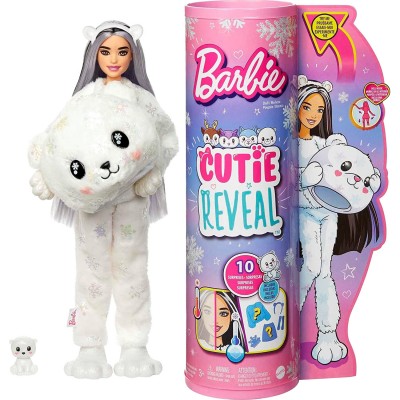 Кукла Барби &#039;Белый медведь&#039;, из серии &#039;Милашка&#039; (Cutie), Barbie, Mattel [HJL64] Кукла Барби 'Белый медведь', из серии 'Милашка' (Cutie), Barbie, Mattel [HJL64]