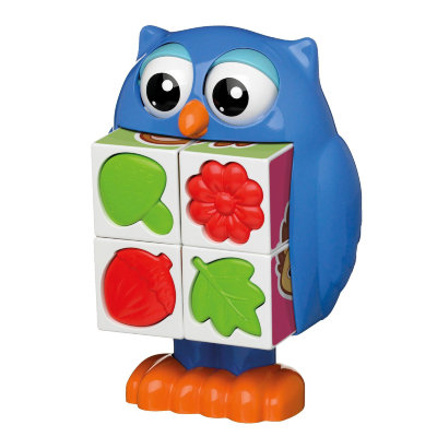 * Развивающая игра &#039;Кубики-загадки от профессора Совы&#039; (My Owl Pop Out Puzzles) из серии Play to Learn, Tomy [72100] Развивающая игра 'Кубики-загадки от профессора Совы' (My Owl Pop Out Puzzles) из серии Play to Learn, Tomy [72100]