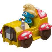 Игрушка 'Смурфик-фермер на тракторе', в коробке, Mondo [71001-3]