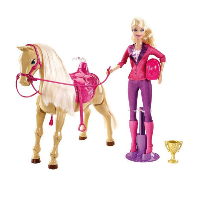 Кукла Барби с ходячей лошадкой Тауни, Barbie, Mattel [X2630] Кукла Барби с ходячей лошадкой Тауни, Barbie, Mattel [X2630]