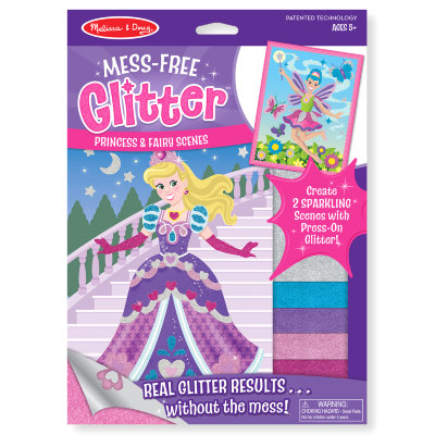 Набор для детского творчества 'Принцесса и феи', Mess-Free Glitter, Melissa&amp;Doug [9509] Набор для детского творчества 'Принцесса и феи', Mess-Free Glitter, Melissa&Doug [9509]