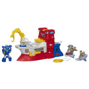 Игровой набор 'Спасательный корабль с трансформером High Tide', из серии Transformers Resсue Bots (Боты-Спасатели), Playskool Heroes, Hasbro [B2054]