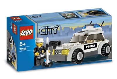 * Конструктор &#039;Полицейская машина&#039;, Lego City [7236] Конструктор "Полицейская машина", серия Lego City [7236]