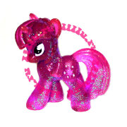 Инопланетная мини-пони 'из мешка' - супер-эксклюзивная сиреневая прозрачная сверкающая Twilight Sparkle, My Little Pony [94818-23v]