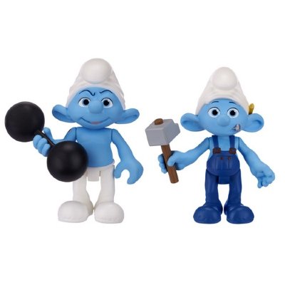 Пара фигурок Смурфиков 'Хифти и Хэнди' (Hefty &amp; Handy), 7 см, Jakks Pacific [33278] Пара фигурок Смурфиков 'Хифти и Хэнди' (Hefty & Handy), 7 см, Jakks Pacific [33278]