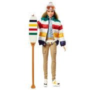 Кукла 'Компания Гудзонова залива 2020' (HBC Stripes Barbie), ограниченный выпуск, коллекционная, Gold Label Barbie, Mattel [GHT68]