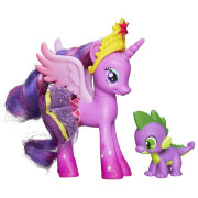 Игровой набор с пони Princess Twilight Sparkle и дракончиком Spike, из специальной серии 'Through The Mirror', My Little Pony [A6695]