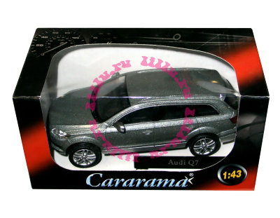 Модель автомобиля Audi Q7, серебристая, 1:43, Cararama [143ND-36] Модель автомобиля Audi Q7, серебристая, 1:43, Cararama [143ND-36]