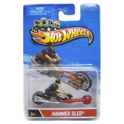 Коллекционная модель мотоцикла Hammer Sled - HW City, Hot Wheels, Mattel [X2076] Коллекционная модель мотоцикла Hammer Sled - HW City, Hot Wheels, Mattel [X2076]