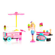 Конструктор 'Тележка с мороженым' из серии Barbie, Mega Bloks [80212]