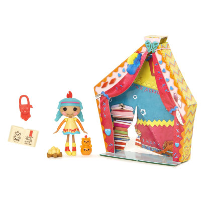 Мини-кукла &#039;Feather Tell-a-tale&#039;, 7 см, Lalaloopsy Mini [517634] Мини-кукла 'Feather Tell-a-tale', 7 см, Lalaloopsy Mini [517634]