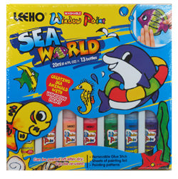 Набор для творчества витражный 'Морские обитатели', Window Paint - Sea World, 12 цветов, Leeho [SWP-20SE-13] Набор для творчества витражный 'Морские обитатели', Window Paint - Sea World, 12 цветов, Leeho [SWP-20SE-13]