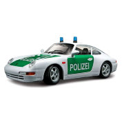 Модель полицейского автомобиля Porsche 911 Carrera 1:24, белая, из серии Security Team, BBurago [18-24004]
