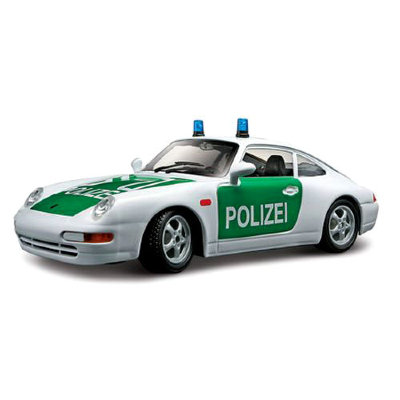 Модель полицейского автомобиля Porsche 911 Carrera 1:24, белая, из серии Security Team, BBurago [18-24004] Модель полицейского автомобиля Porsche 911 Carrera 1:24, белая, из серии Security Team, BBurago [18-24004]