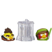 Комплект из 2 фигурок 'Angry Birds Star Wars II. Luke Skywalker Endor & Han Solo', TelePods, Hasbro [A6058-12]