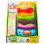 * Развивающая игрушка-пирамидка 'Веселый бутерброд' (Stack 'n Spin Burger), Bright Starts [52126] - 52126-1.jpg