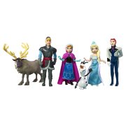 Игровой набор 'Холодное сердце' (4 мини-куклы, олень и снеговик), Frozen, Mattel [Y9980]