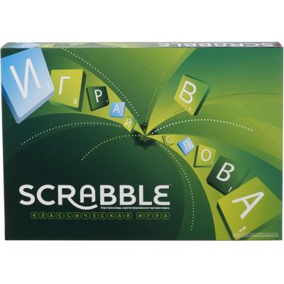 Игра настольная Scrabble (Скрабл), новая русская версия, Mattel [Y9618] Игра настольная Scrabble (Скрабл), новая русская версия, Mattel [Y9618]