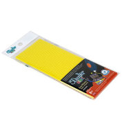 Дополнительные пластиковые стержни для 3D-ручки, желтые (Lemon Zest), 3Dooler Start [3DS-ECO04-YELLOW-24]