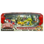 * Набор фигурок трансформеров 'Битва за ОллСпарк' из серии 'Transformers-2. Месть падших', Robot Heroes, Hasbro [91989]