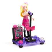 Конструктор 'Поп-звезда' из серии Barbie, Mega Bloks [80238]