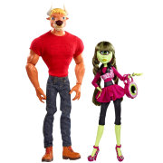 Набор кукол 'Мэнни Таур и Ирис Клопс' (Manny Taur & Iris Clops), специальный ограниченный выпуск, Monster High Mattel [BHN07]