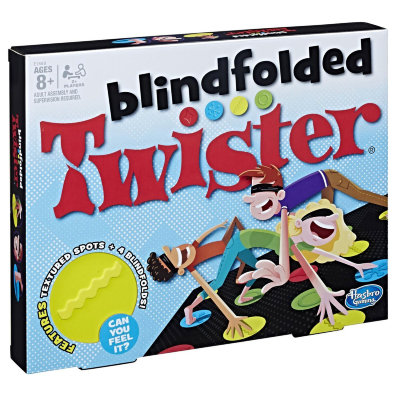 Игра &#039;Твистер вслепую&#039; (Blindfolded Twister), Hasbro [E1888] Игра 'Твистер вслепую' (Blindfolded Twister), Hasbro [E1888]