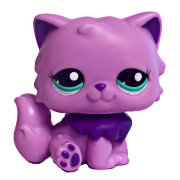 Игрушка 'Петшоп из мешка - сиреневая Персидская Кошка', серия 6, Littlest Pet Shop, Hasbro [38654-2586]