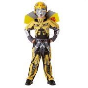 Детский костюм с маской 'Bumblebee' (Бамблби), размер 5-6 лет, из серии 'Transformers-3. Тёмная сторона Луны', Rubie's [884610]