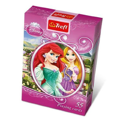 Игра карточная &#039;Акулина - Принцессы Диснея&#039; (Disney Princess), 55 карт, Trefl [08605] Игра карточная 'Акулина - Принцессы Диснея' (Disney Princess), 55 карт, Trefl [08605]