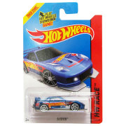 Коллекционная модель автомобиля 24/Seven - HW Race 2014, синяя, Hot Wheels, Mattel [BDD02]