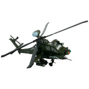 Модель вертолета U.S. AH-64 Apache (Ирак, 2003), 1:72, Forces of Valor, Unimax [85056]